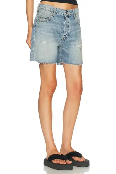 Eterne Emmett Boyfriend Denim Short | Thumbnail 2