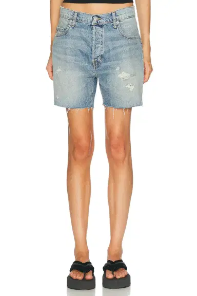 Eterne Emmett Boyfriend Denim Short | Thumbnail 1