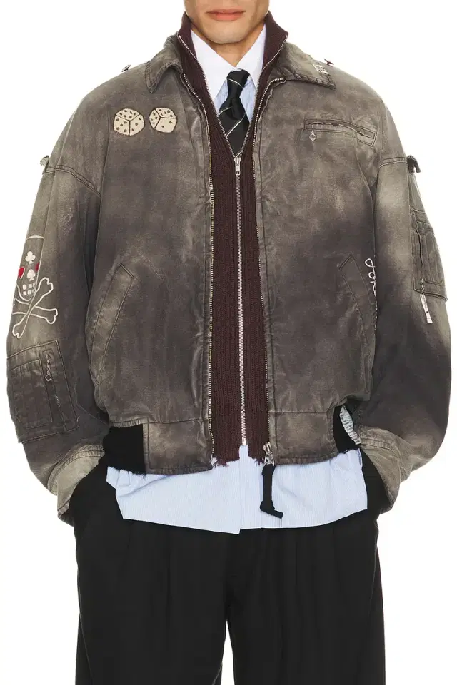 Maison MIHARA YASUHIRO Sun Faded Military Jacket