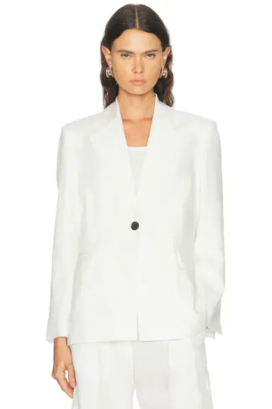 House of Dagmar Linen Blazer | Thumbnail 2 House of Dagmar Linen Blazer | Thumbnail 2