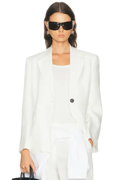 House of Dagmar Linen Blazer | Thumbnail 1 House of Dagmar Linen Blazer | Thumbnail 1
