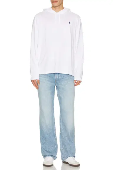 Polo Ralph Lauren Long Sleeve Hooded T-Shirt | Thumbnail 3