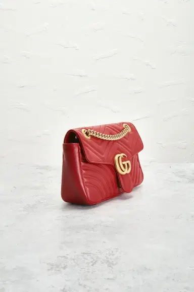 FWRD Renew Gucci GG Marmont Shoulder Bag | Thumbnail 4