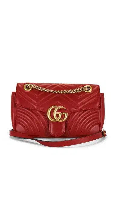 FWRD Renew Gucci GG Marmont Shoulder Bag | Thumbnail 9