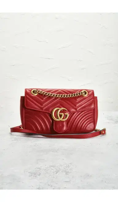 FWRD Renew Gucci GG Marmont Shoulder Bag | Thumbnail 10