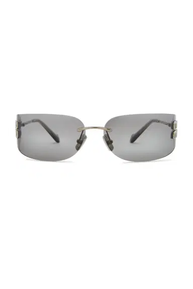 Miu Miu Rectangle Fashion Show Sunglasses | Thumbnail 1 Miu Miu Rectangle Fashion Show Sunglasses | Thumbnail 1