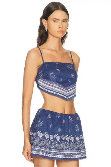 LoveShackFancy Mollie Top | Thumbnail 2