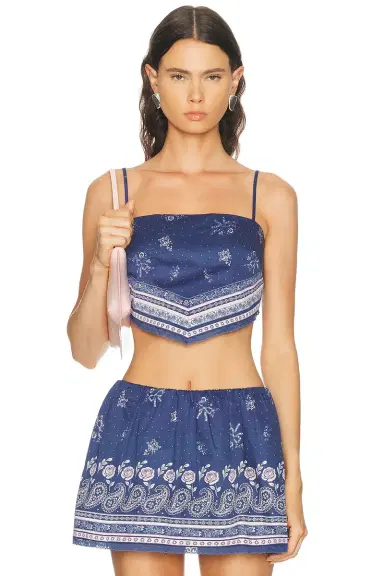 LoveShackFancy Mollie Top | Thumbnail 1
