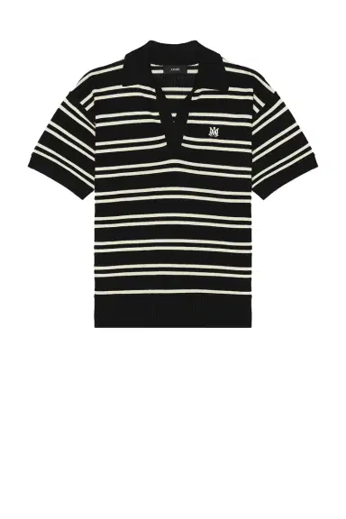 AMIRI MA Stripe Knit Polo | Thumbnail 4 AMIRI MA Stripe Knit Polo | Thumbnail 4