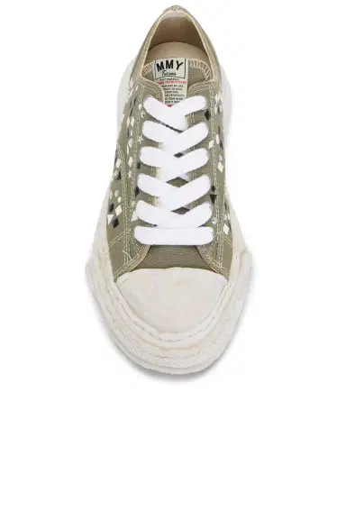 Maison MIHARA YASUHIRO Peterson23 Original Sole Embellished Canvas Low -Top Sneaker | Thumbnail 4 Maison MIHARA YASUHIRO Peterson23 Original Sole Embellished Canvas Low -Top Sneaker | Thumbnail 4