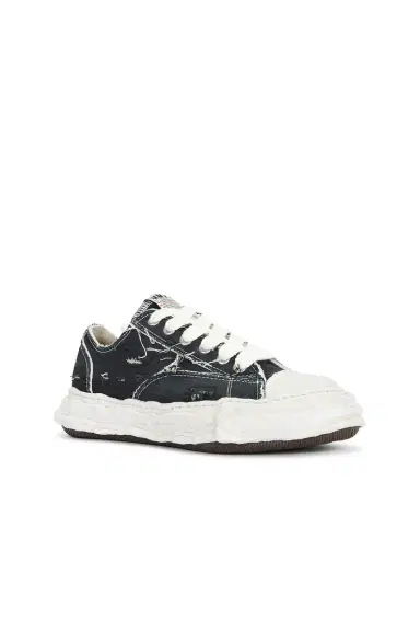 Maison MIHARA YASUHIRO Peterson23 Sole Ripping And Over Dyeing Canvas Low -Top Sneaker | Thumbnail 2 Maison MIHARA YASUHIRO Peterson23 Sole Ripping And Over Dyeing Canvas Low -Top Sneaker | Thumbnail 2