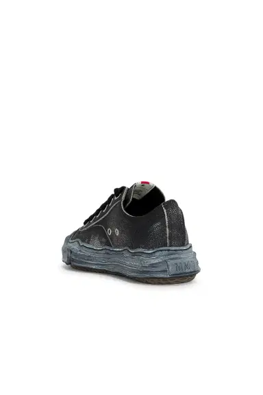 Maison MIHARA YASUHIRO Hank Original Sole Shrink Leather Low -Top Sneaker | Thumbnail 3 Maison MIHARA YASUHIRO Hank Original Sole Shrink Leather Low -Top Sneaker | Thumbnail 3