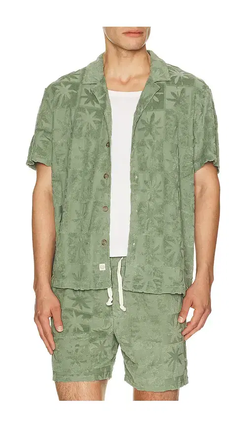 Marine Layer Rico Terry Resort Shirt