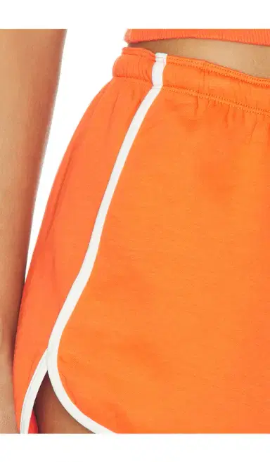 perfectwhitetee Leo Cotton Contrast Trim Short | Thumbnail 6