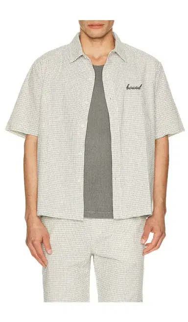 Bound Gingham Cropped Shirt | Thumbnail 1 Bound Gingham Cropped Shirt | Thumbnail 1