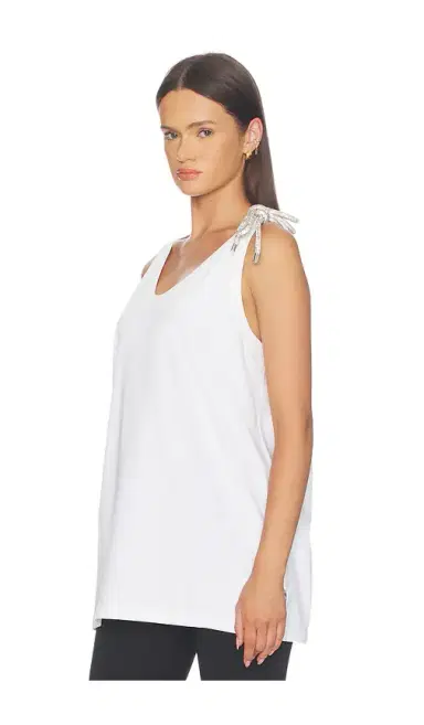 AREA Crystal Knot Tank Top | Thumbnail 2