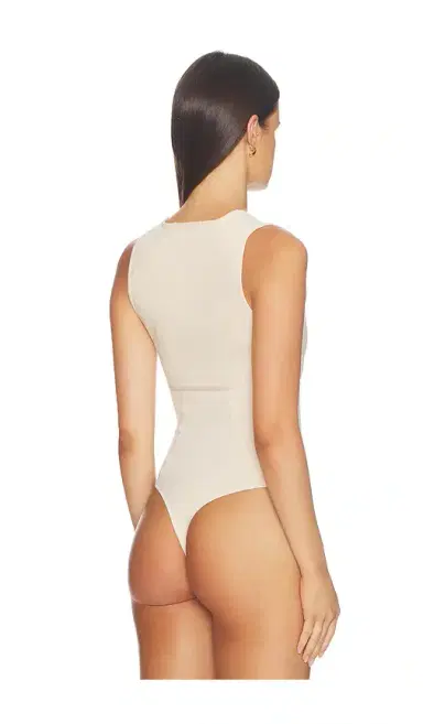 Fleur du Mal Organic Cotton Scoop Neck Bodysuit | Thumbnail 4 Fleur du Mal Organic Cotton Scoop Neck Bodysuit | Thumbnail 4