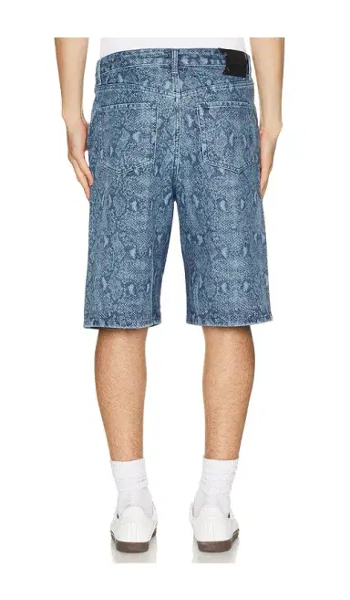 Daily Paper Snake Laser Denim Shorts | Thumbnail 2 Daily Paper Snake Laser Denim Shorts | Thumbnail 2