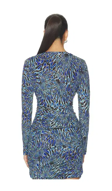Ulla Johnson Nova Ruched Jersey Top | Thumbnail 3 Ulla Johnson Nova Ruched Jersey Top | Thumbnail 3