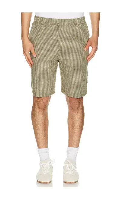 Bound Gingham Shorts | Thumbnail 1