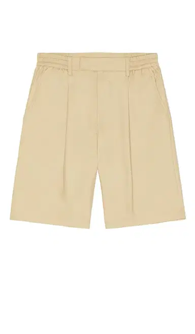 Bound Wide Pleated Cotton Short | Thumbnail 4 Bound Wide Pleated Cotton Short | Thumbnail 4