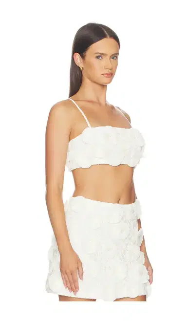 Simkhai Delia Floral Raffia Bra Top | Thumbnail 2 Simkhai Delia Floral Raffia Bra Top | Thumbnail 2
