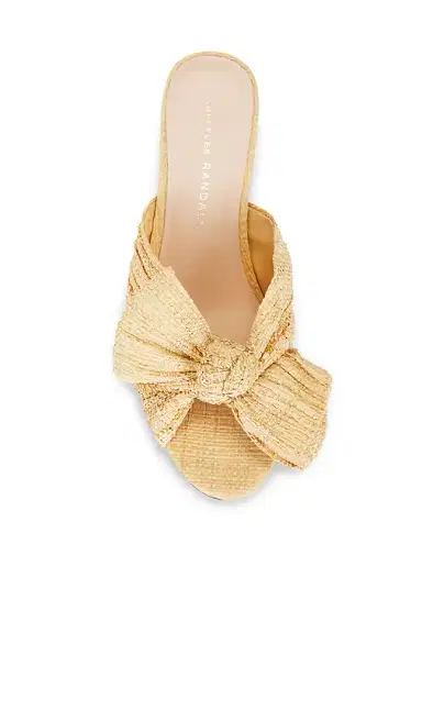 Loeffler Randall Emilia Pleated Knot Mule | Thumbnail 4 Loeffler Randall Emilia Pleated Knot Mule | Thumbnail 4