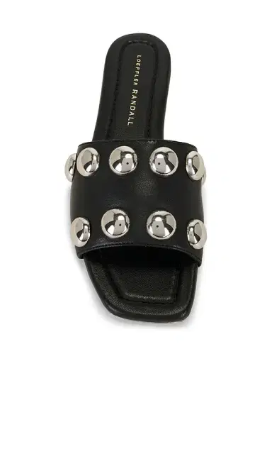 Loeffler Randall Hayes Studded Flat Sandal | Thumbnail 4 Loeffler Randall Hayes Studded Flat Sandal | Thumbnail 4