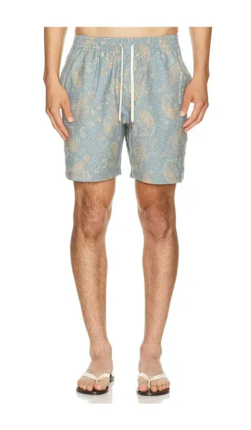 Rhythm Tally Paisley Swim Short