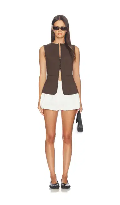 Aligne Miguel Zip Ponte Top | Thumbnail 5