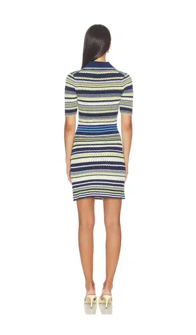 SIMKHAI Lira Polo Wrap Mini Dress | Thumbnail 3