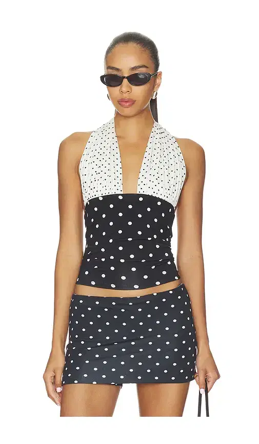 Susmie's Isabela Polka Dot Top