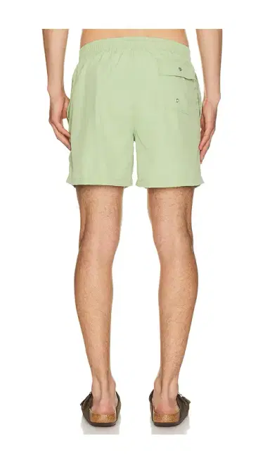 BATHER Solid Moss Swim Trunks | Thumbnail 2 BATHER Solid Moss Swim Trunks | Thumbnail 2
