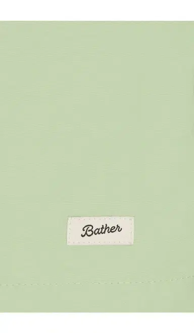 BATHER Solid Moss Swim Trunks | Thumbnail 5 BATHER Solid Moss Swim Trunks | Thumbnail 5