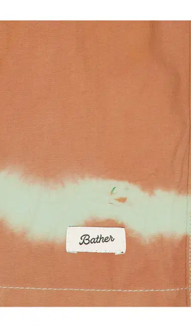 BATHER Madder Blue Overdyed Swim Trunks | Thumbnail 5
