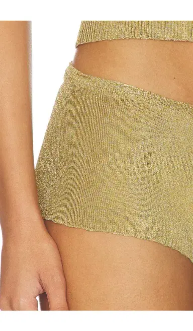 Guizio Relaxed Metallic Short | Thumbnail 6 Guizio Relaxed Metallic Short | Thumbnail 6