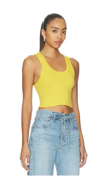 RE/DONE Cropped 60s Tank | Thumbnail 2 RE/DONE Cropped 60s Tank | Thumbnail 2
