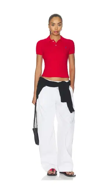 Polo Ralph Lauren Short Sleeve Collared Pullover Sweater | Thumbnail 4