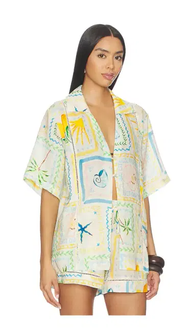 LSpace La Mer Shirt | Thumbnail 3 LSpace La Mer Shirt | Thumbnail 3