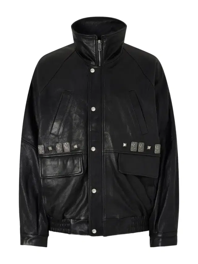 Principe Phillip's Childhood Studded Leather Jacket - Men