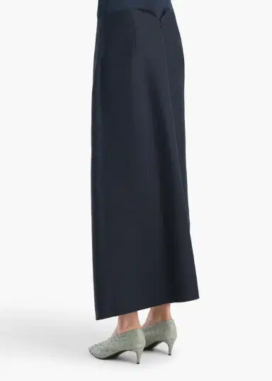 Khaite Tal Skirt In Dark Navy | Thumbnail 4 Khaite Tal Skirt In Dark Navy | Thumbnail 4