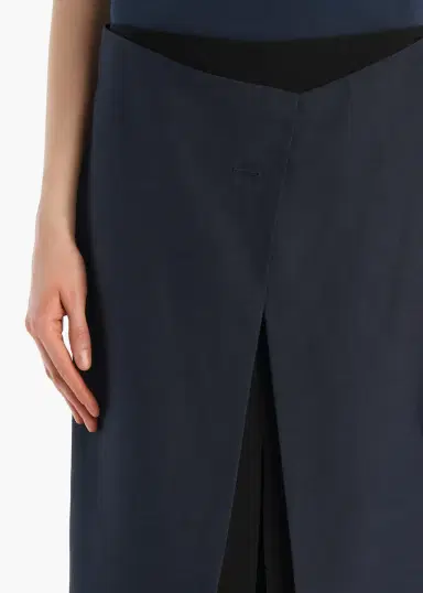 Khaite Tal Skirt In Dark Navy | Thumbnail 5 Khaite Tal Skirt In Dark Navy | Thumbnail 5