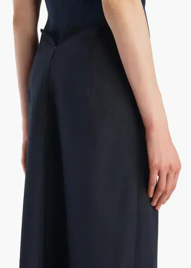 Khaite Tal Skirt In Dark Navy | Thumbnail 6 Khaite Tal Skirt In Dark Navy | Thumbnail 6