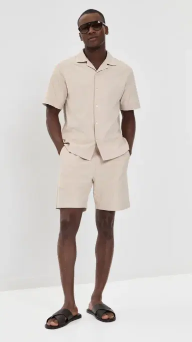 Theory Soft Terry Drawstring Shorts | Thumbnail 5 Theory Soft Terry Drawstring Shorts | Thumbnail 5