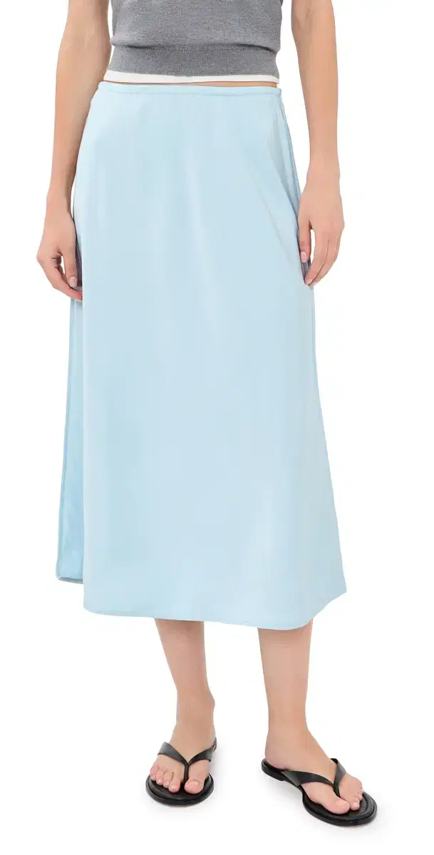 Vince Pull On Slip Skirt Clearwater