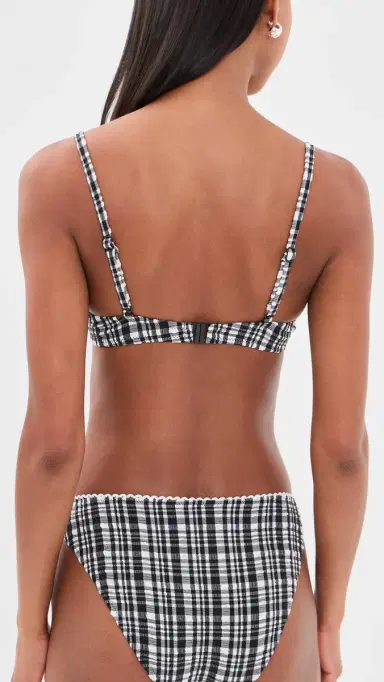 Solid & Striped The Daphne Bikini Top Noir M | Thumbnail 3