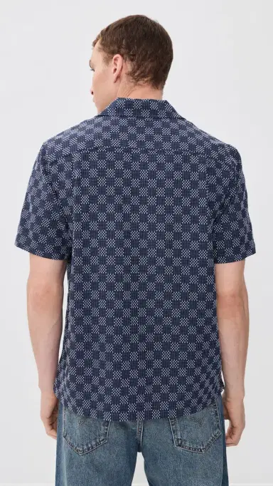 RAILS Kin Button Down hirt Navy ashiko | Thumbnail 3 RAILS Kin Button Down hirt Navy ashiko | Thumbnail 3