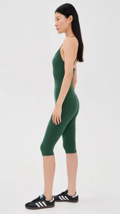 Year of Ours Studio Capri Romper Turf L | Thumbnail 4