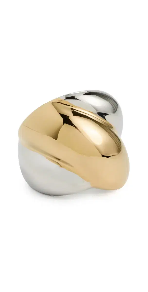 Galley Los Angeles Berkely Ring Stainless Steel Plated/Gold