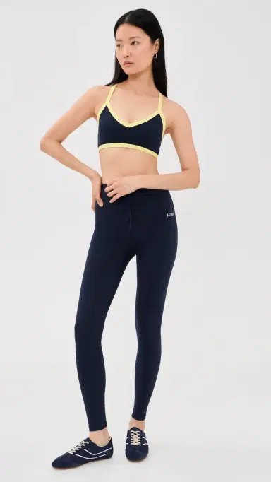 FORM V Neck Bra Navy/Lemon XS | Thumbnail 5